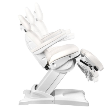 ActivShop FOTEL KOSMETYCZNY ELEKTR. AZZURRO 872S PEDI-PRO 3 SILN. BIAŁY